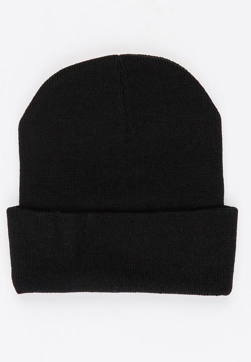Pop Candy - Printed Beanie Black