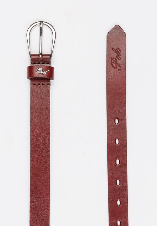POLO - Leather Zoe Belt Tan