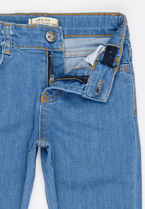 Soobe - Girls Straight Leg Jean Blue
