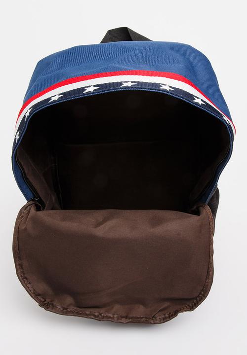 Pop Candy - Printed  Backpack Navy
