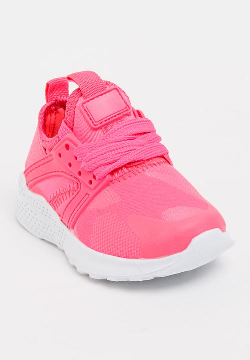 Pop Candy - Lace Up Sneaker Mid Pink