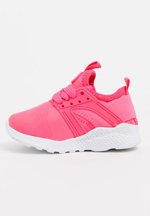 Pop Candy - Lace Up Sneaker Mid Pink