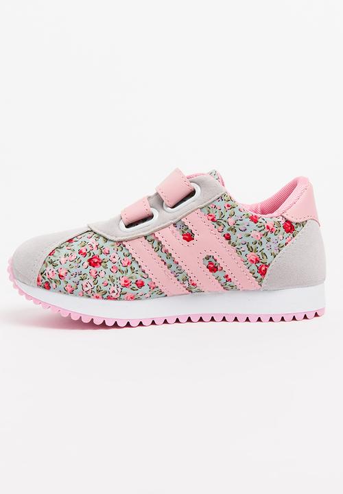 Pop Candy - Girls Canvas Sneaker Pale Pink
