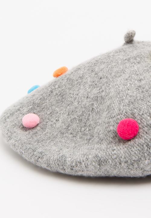 Pop Candy - Girls Beret Grey