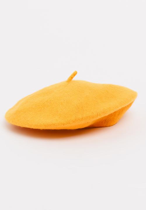 Pop Candy - Girls Beret Yellow