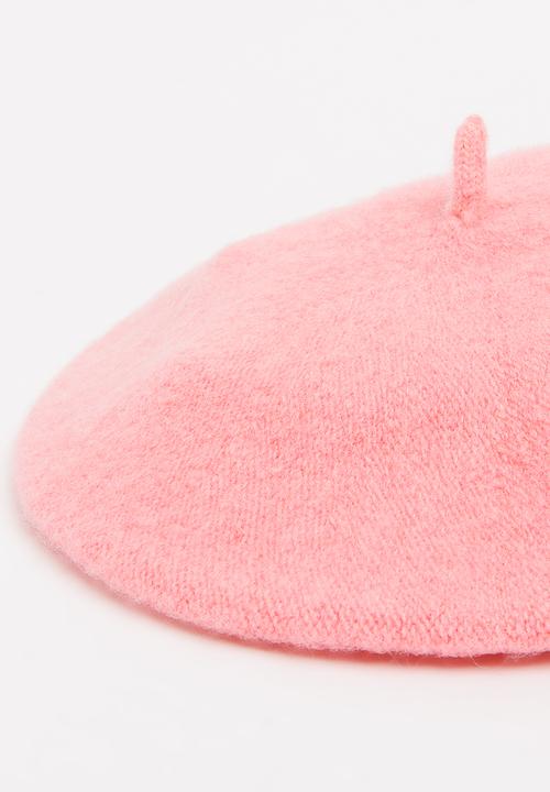 Pop Candy - Girls Beret Pale Pink