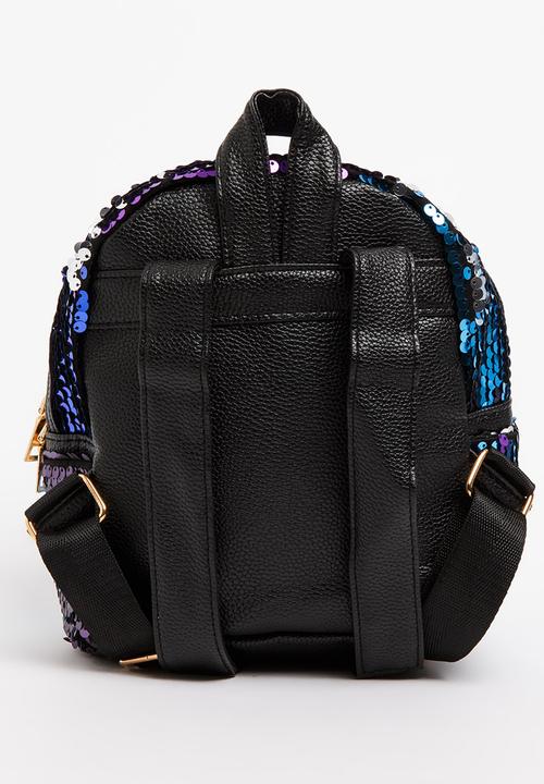 Pop Candy - Girls Sequin Backpack Blue
