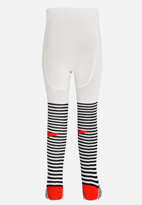 Soobe - Girls Stripe Socks White
