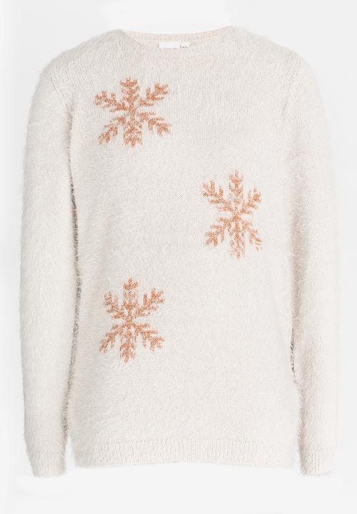 Name It - Girls Knitted Top Beige