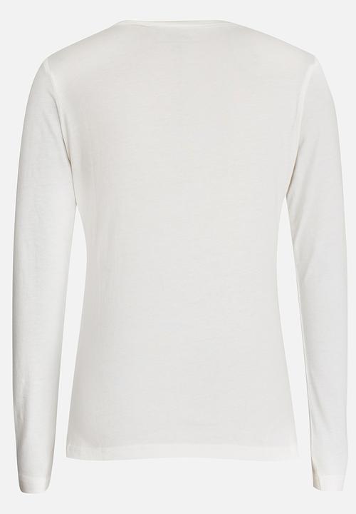 Name It - Girls Printed Tee White