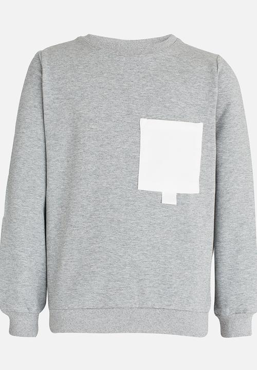 Pop Candy - Boys Long Sleeve Tee Grey