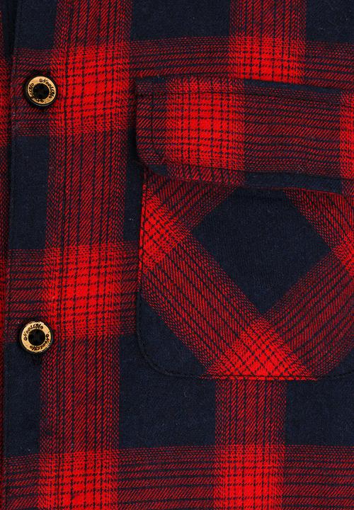 Pop Candy - Boys Long Sleeve Shirt Red