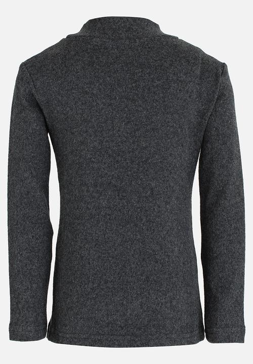 Pop Candy - Boys polo neck top - grey