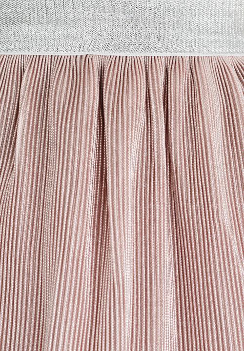 Pop Candy - Girls Elasticated  Skirt Pale Pink