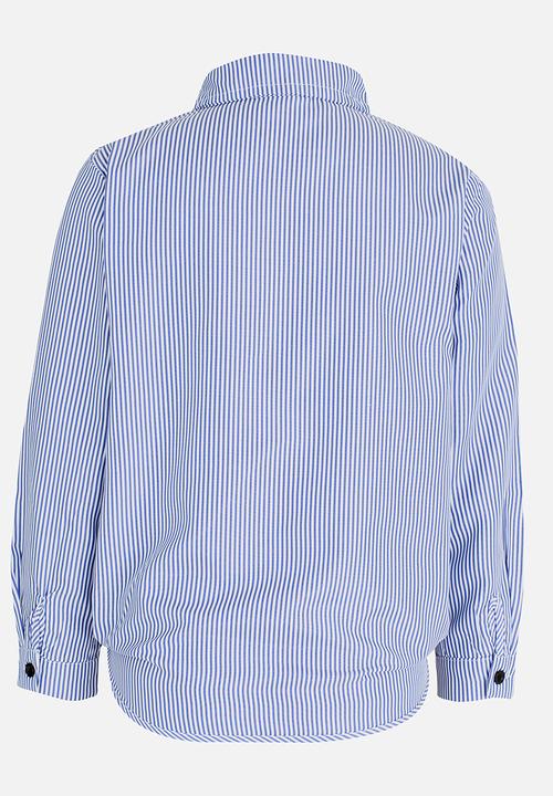 Pop Candy - Girls  Printed Blouse Blue