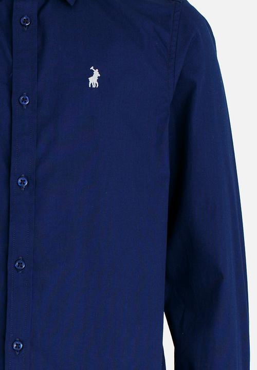 POLO - Nicholas Classic LS Shirt Navy