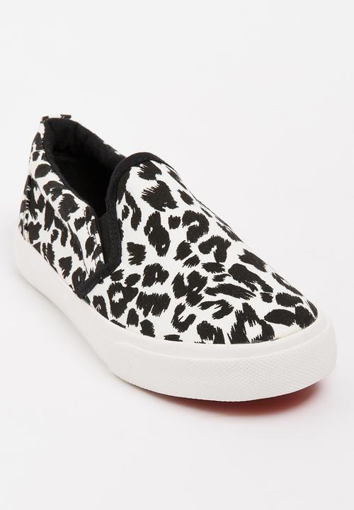 Pop Candy - Girls Canvas Sneaker Off White