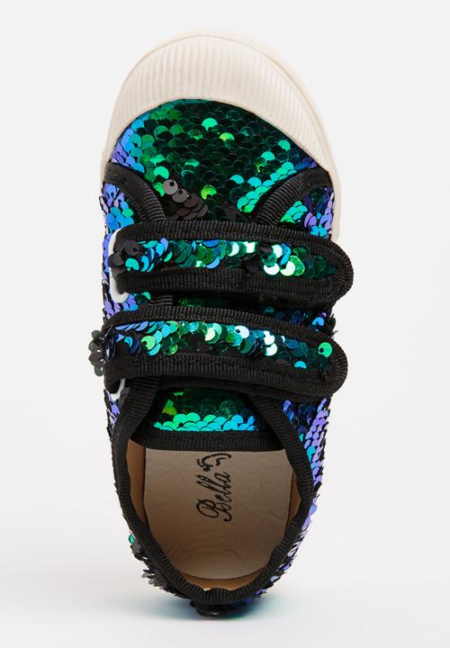 Pop Candy - Girls Sequin Sneaker Green