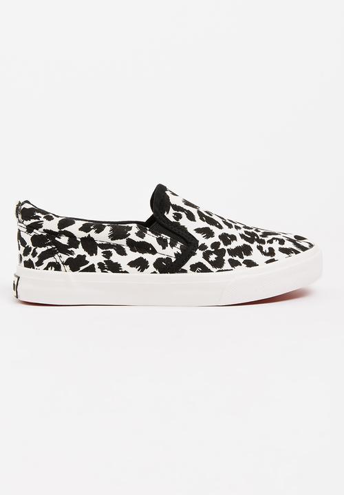 Pop Candy - Girls Canvas Sneaker Off White