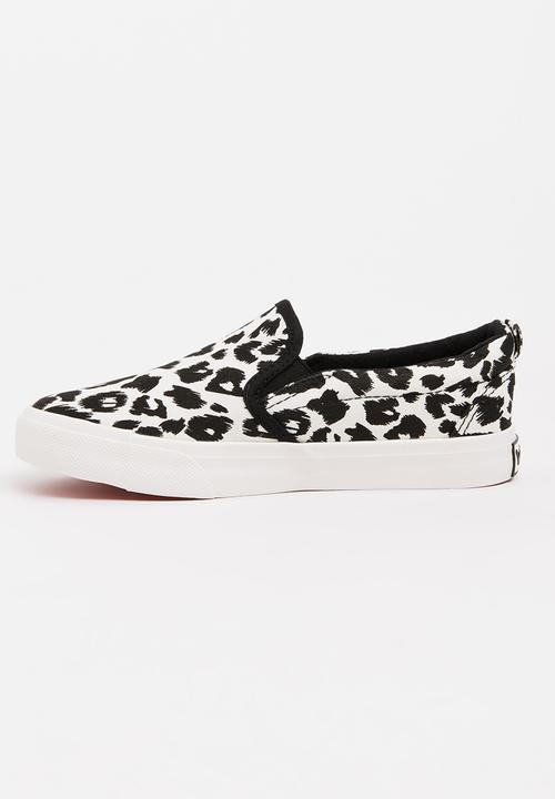 Pop Candy - Girls Canvas Sneaker Off White