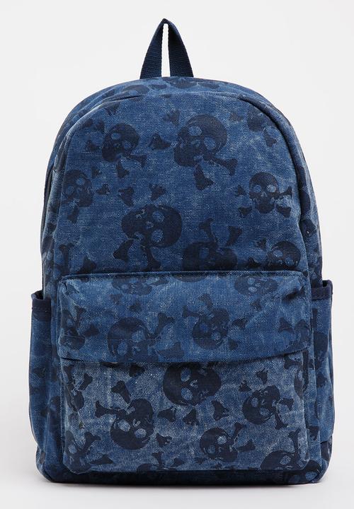 Pop Candy - Printed Backpack Navy