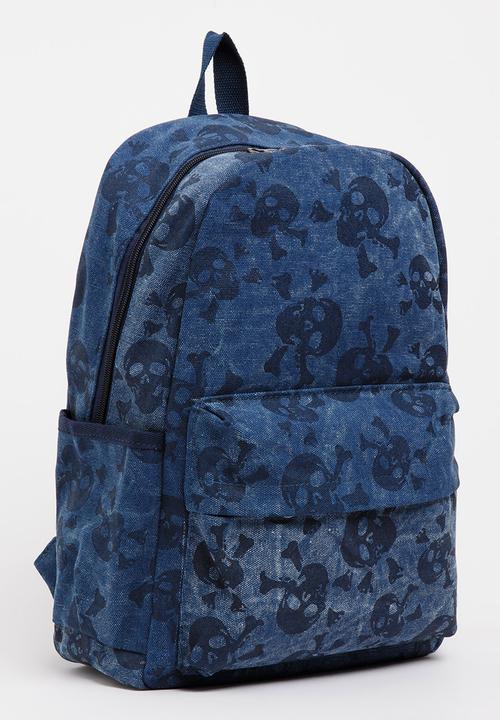 Pop Candy - Printed Backpack Navy