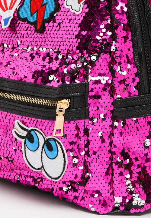 Pop Candy - Girls Sequin Backpack Multi-colour