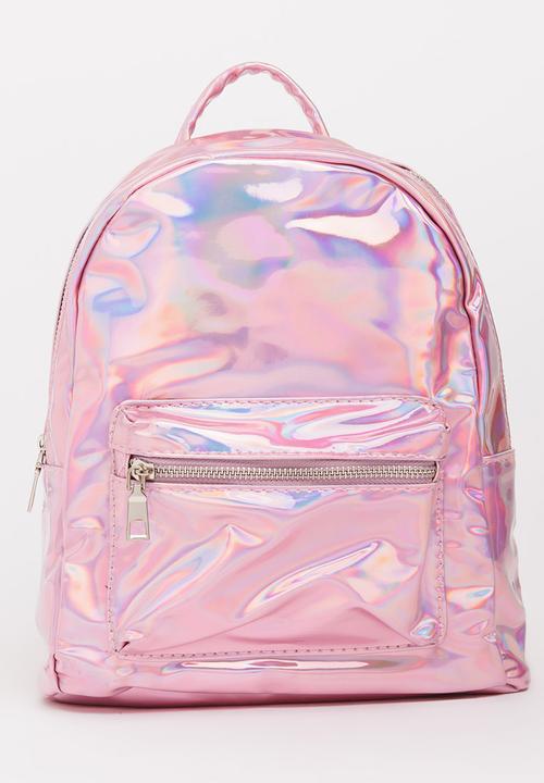 Pop Candy - Metallic Backpack Mid Pink