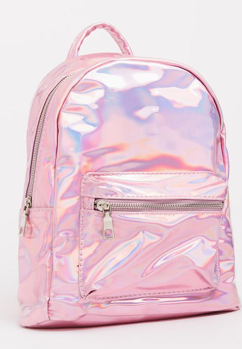 Pop Candy - Metallic Backpack Mid Pink