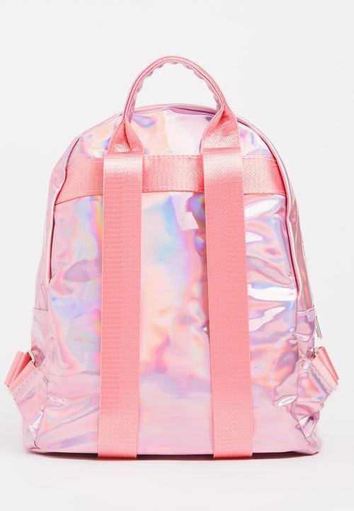 Pop Candy - Metallic Backpack Mid Pink