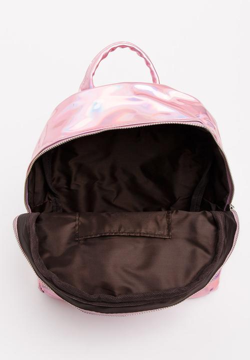 Pop Candy - Metallic Backpack Mid Pink