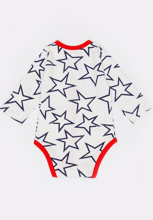 Pop Candy - Printed star bodysuit - multi
