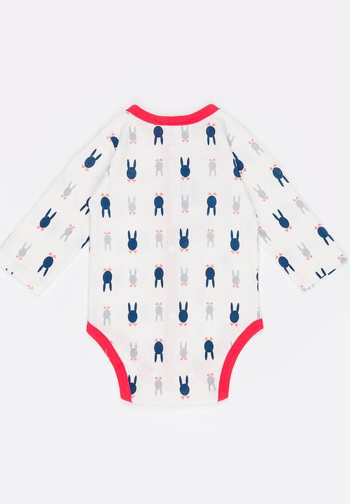 Pop Candy - Bunny print bodysuit - multi