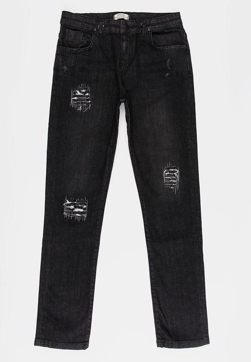 Soobe - Boys Denim Jeans Black