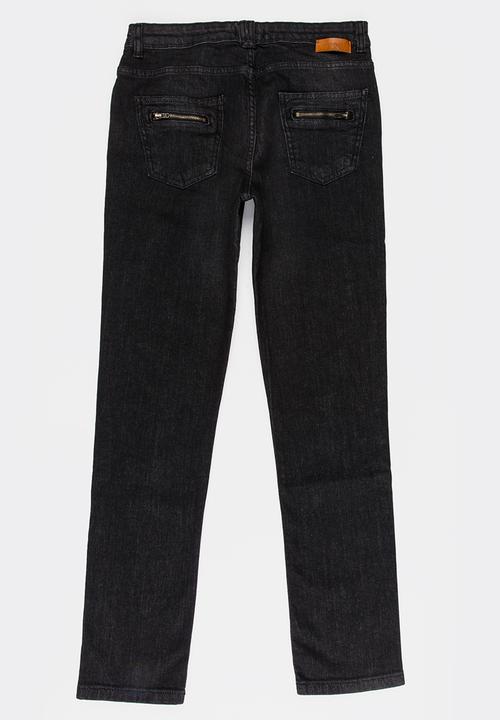 Soobe - Boys Denim Jeans Black