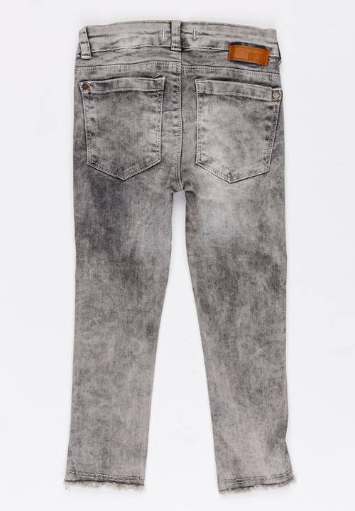 Soobe - Girls Straight Leg Jean Grey