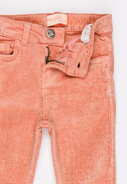 Soobe - Girls Straight Leg Trousers Mid Pink
