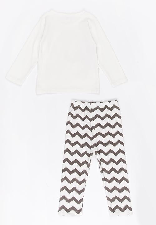 Pop Candy - Printed  Pj Set Multi-colour