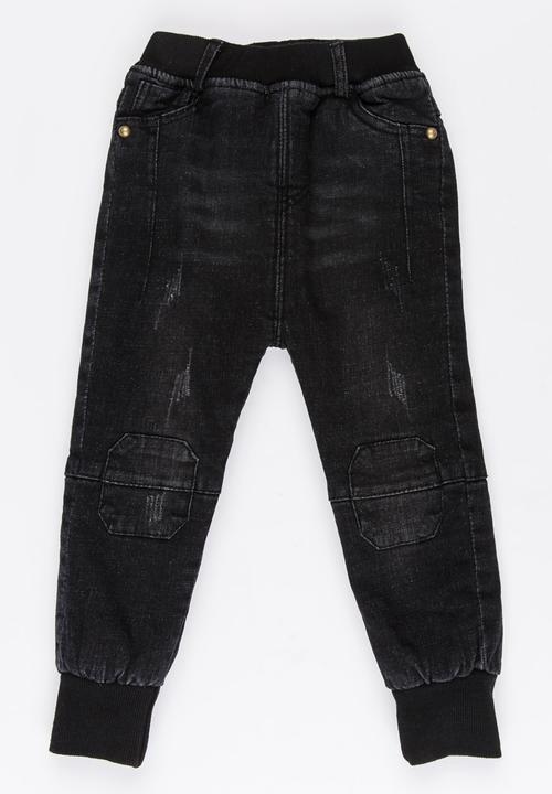 Pop Candy - Boys Denim Jean Black