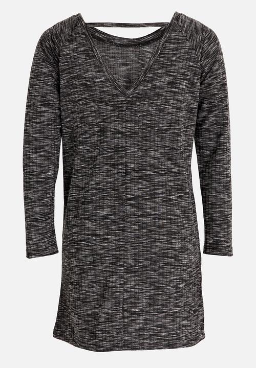 Lizzy - Taran V Back Dress Black