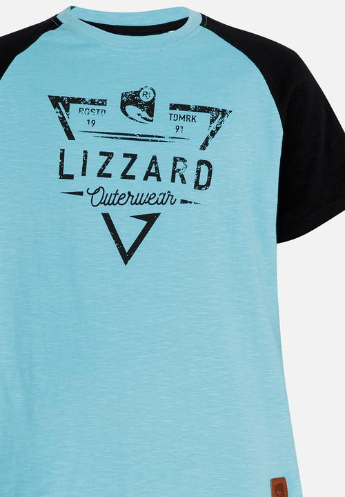 Lizzard - Thorn Printed Tee Turquoise