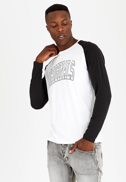 Jack & Jones - Savage Crew Neck Tee White