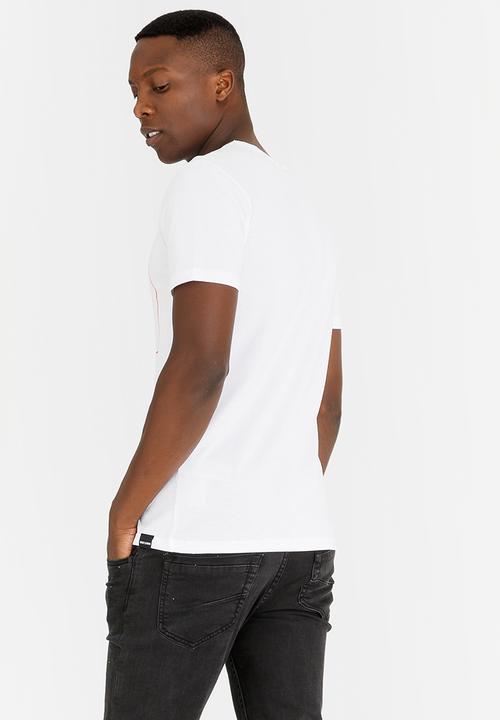 Only & Sons - Coca Cola Fitted T-Shirt White