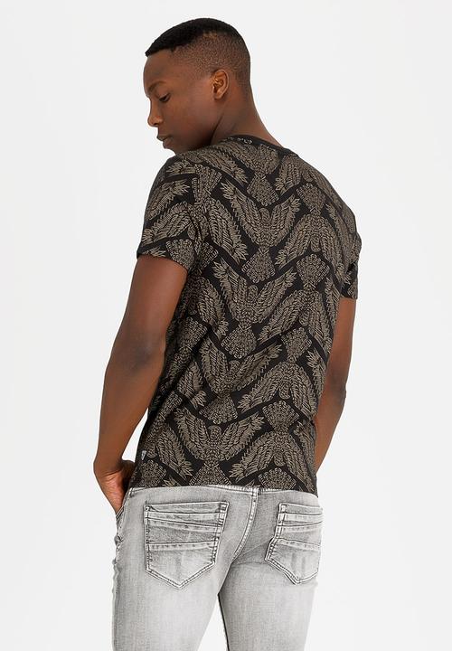 GUESS - Diplo Eagle Crew Tee Black
