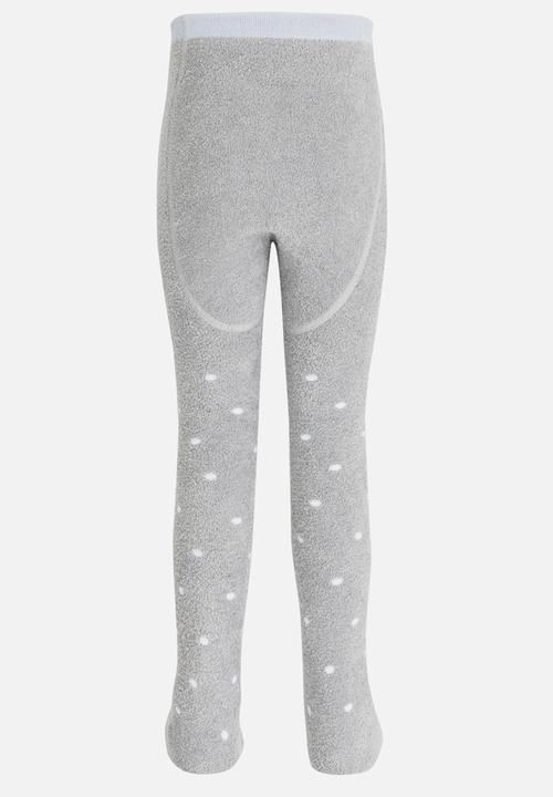 Pop Candy - Girls Printed Sock Legging Grey