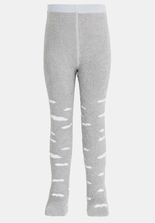 Pop Candy - Girls Printed Sock Legging Grey