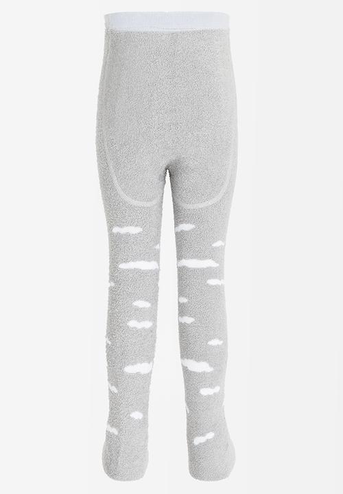 Pop Candy - Girls Printed Sock Legging Grey