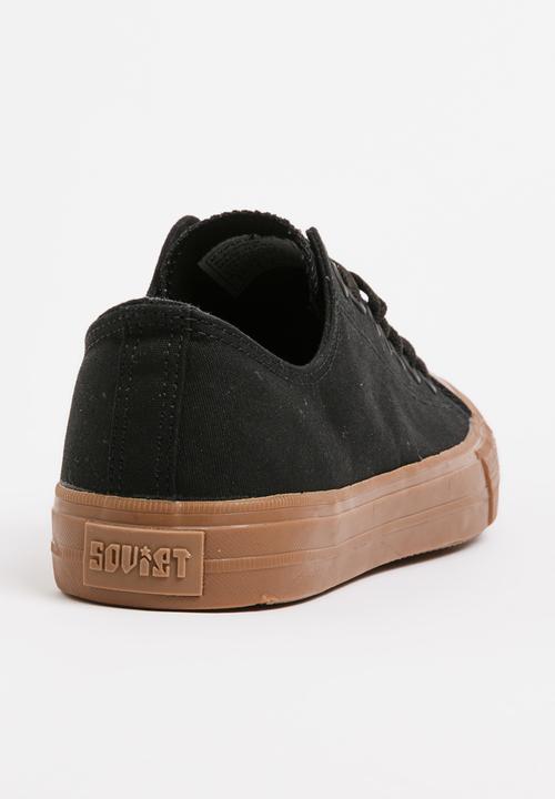 SOVIET - Viper Canvas Gum Sneakers Black