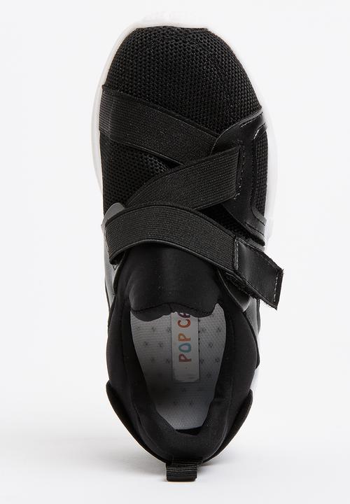 Pop Candy - Boys Crossover Sneaker Black