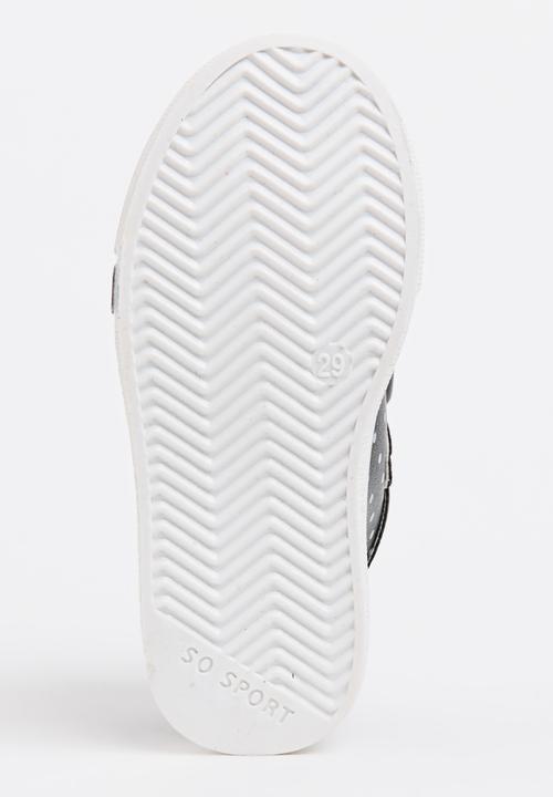 Pop Candy - Girls Polka Dot  Sneaker Black